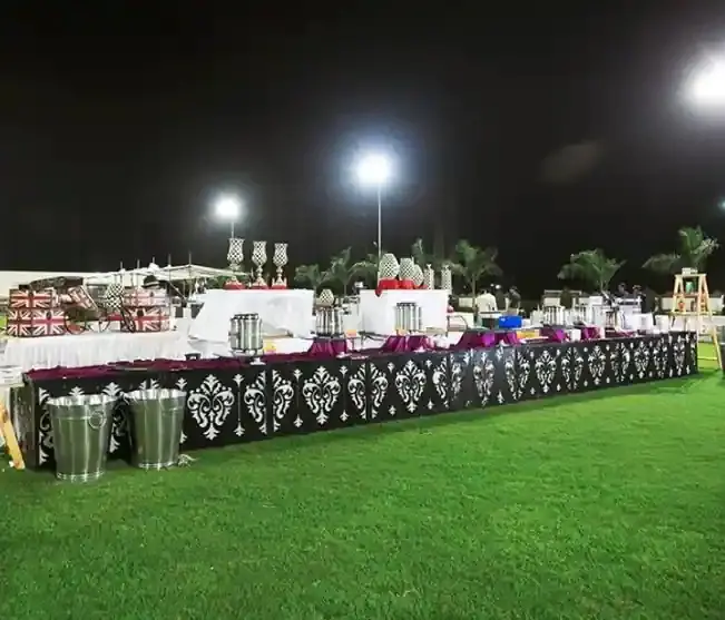 Outdoor catering